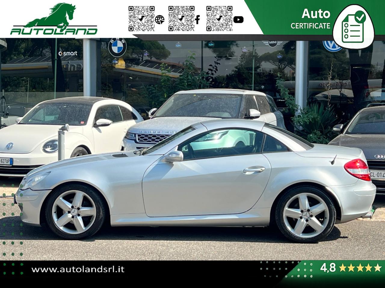 Mercedes SLK 200 k Chrome