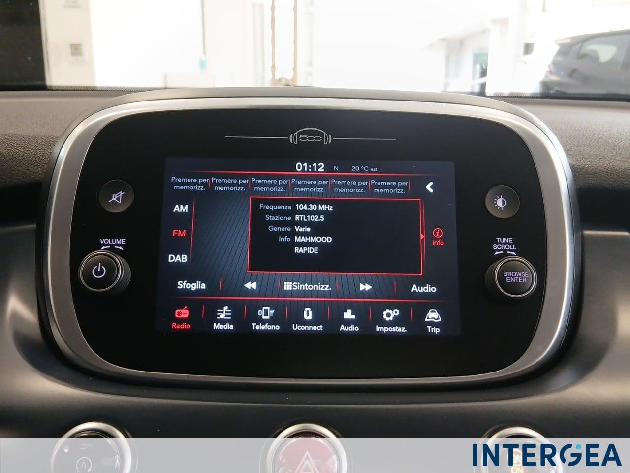 FIAT 500X 1.0 t3 120cv