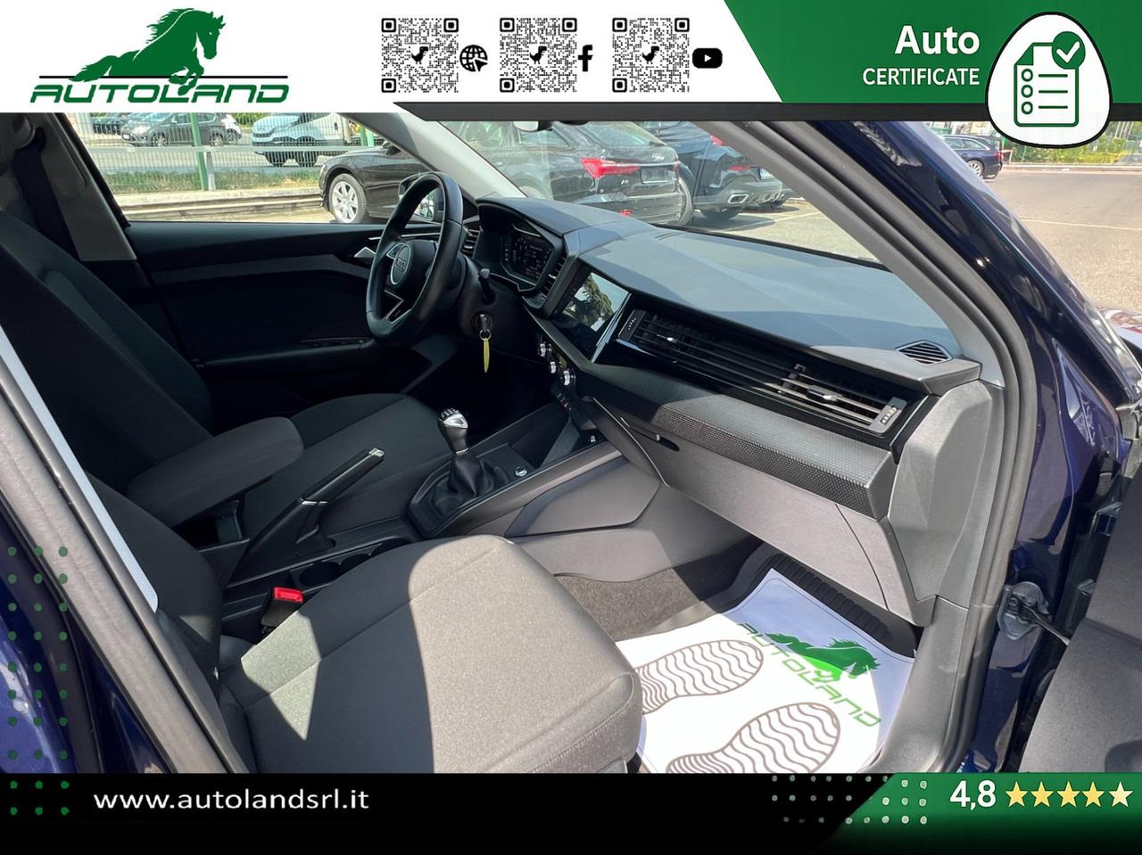 Audi A1 Sportback 30 1.0 tfsi Admired 110cv