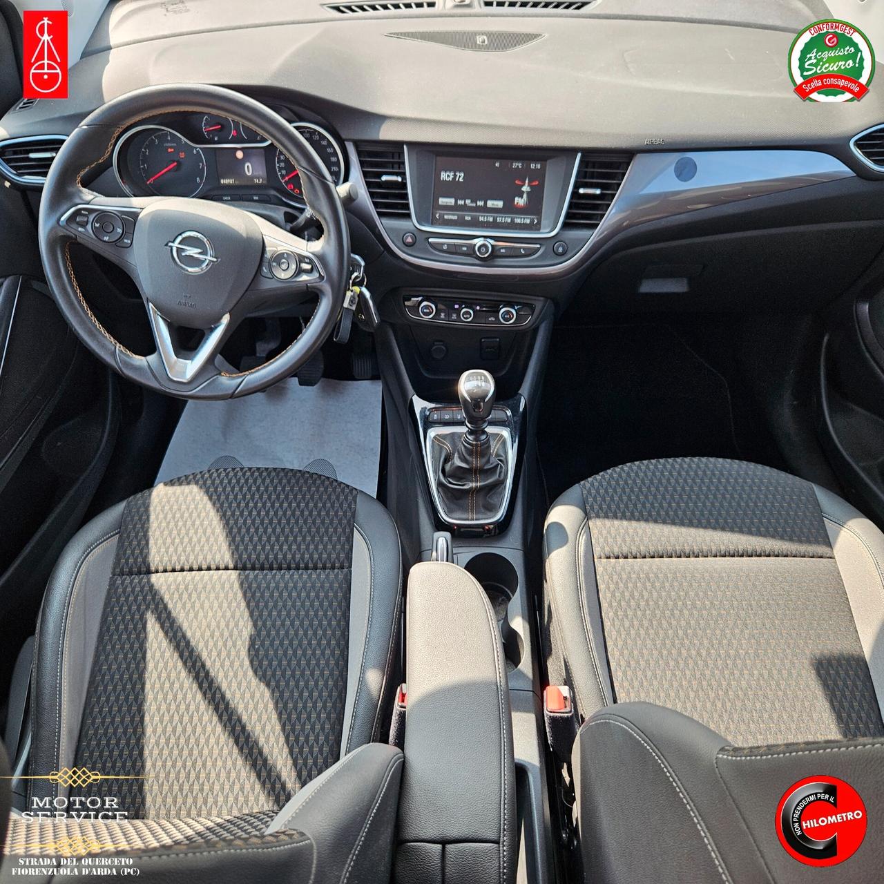 Opel Crossland X 1.2 110cv 48000km UNIPRO DA 110€ MESE