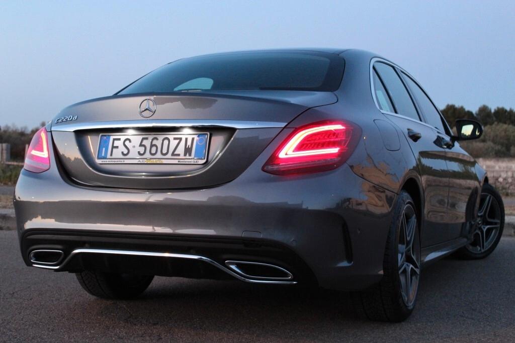 MERCEDES C220d Aut. Premium *AMG *FULL LED *Pelle