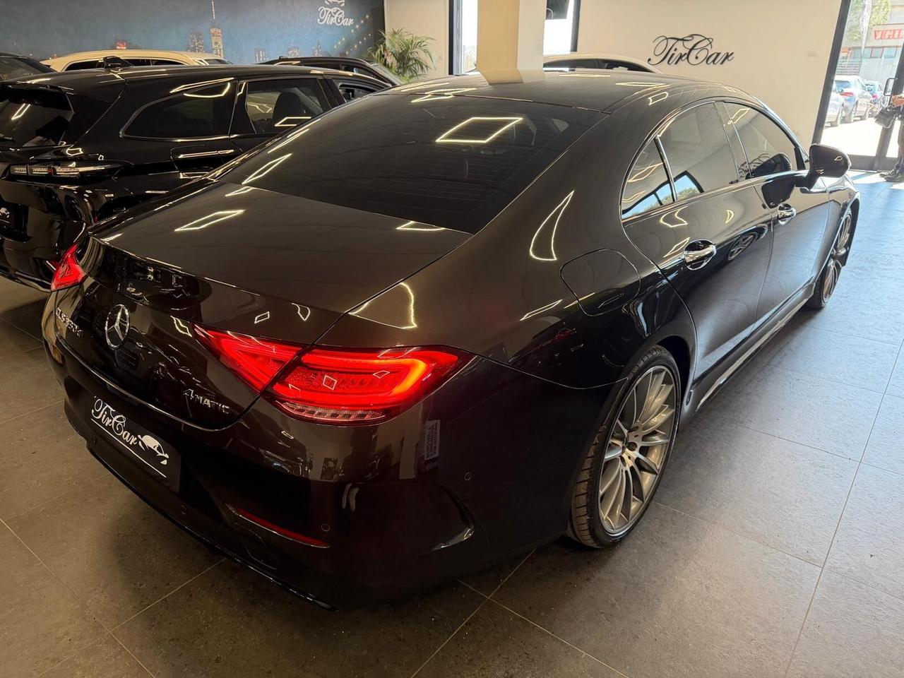 MERCEDES CLS 350D PREMIUM 4MATIC 3.0 286CV PELLE NAVI CAM360° ANNO 2019