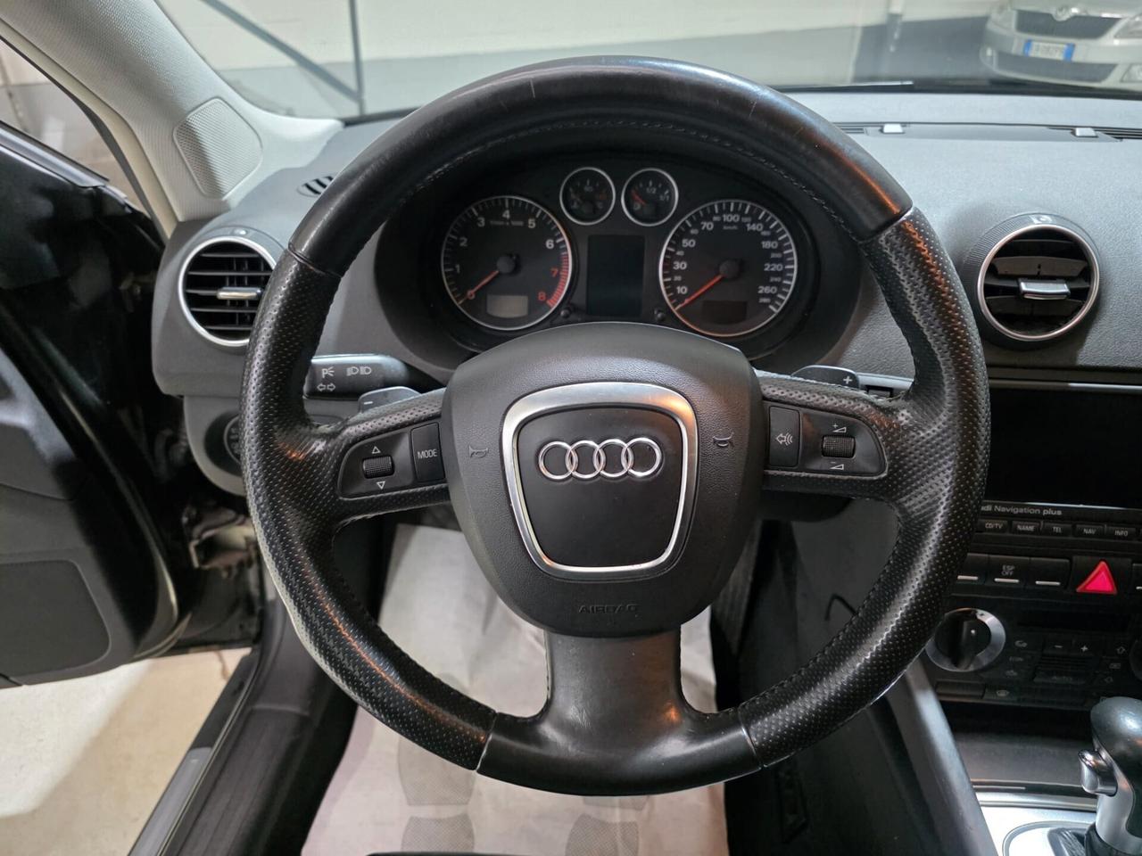 Audi A3 SPB 2.0 16V TFSI DSG PELLE NAVI