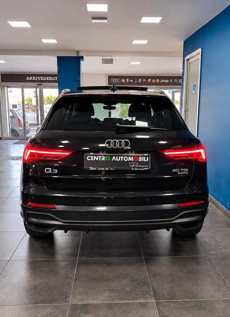 Audi Q3 40 TDI 190cv quattro S tronic S line TETTO