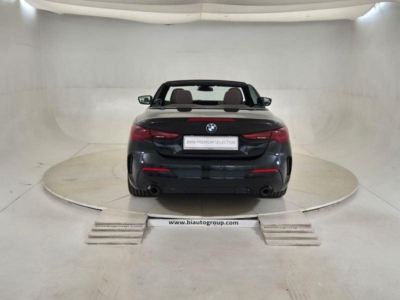 BMW Serie 4 G23 LCI 2024 Cabrio 420i Cabrio MSport Pro auto