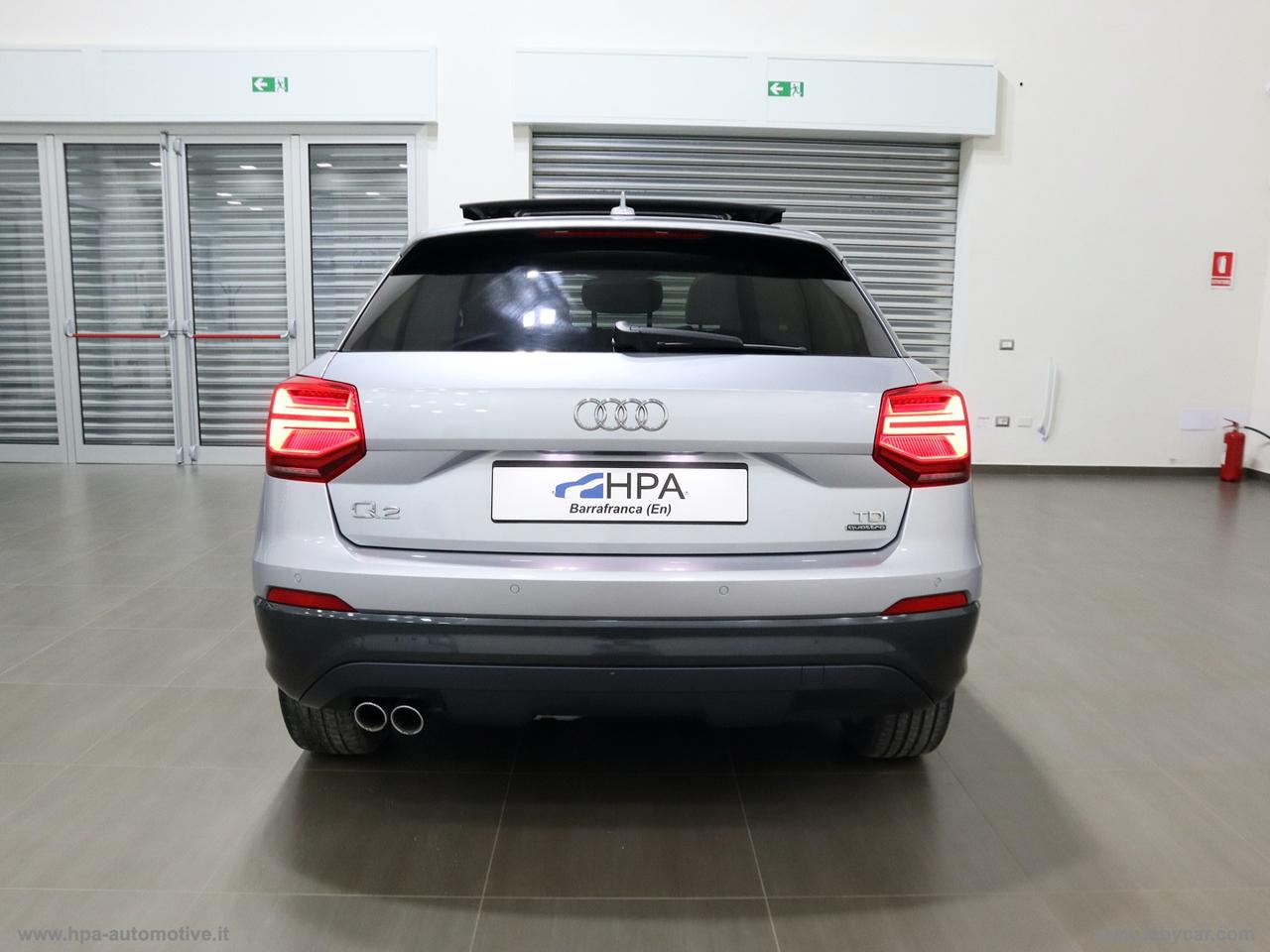 AUDI Q2 2.0TDI 150CV S-tronic 4X4 TETTO VIRTUAL LED PELLE