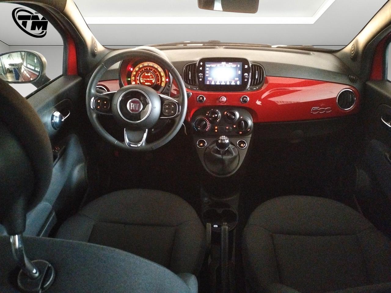 Fiat 500 1.0 Hybrid Red