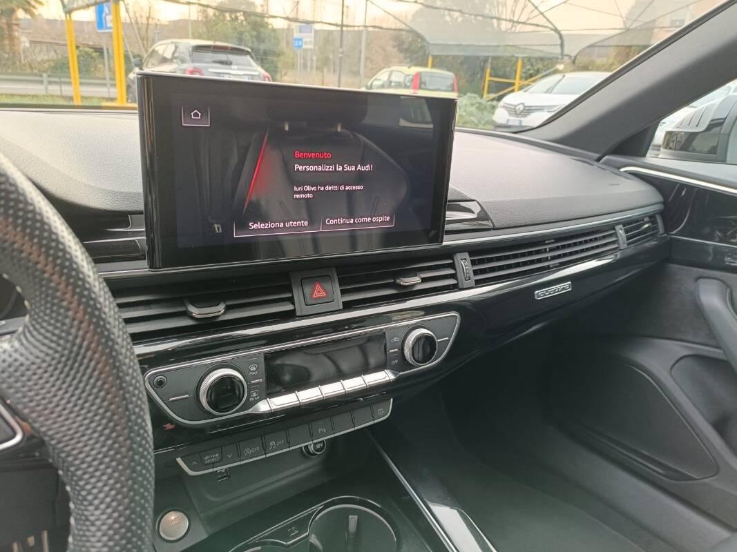 Audi A4 Avant 40 2.0 tdi S line edition quattro 190cv s-tronic