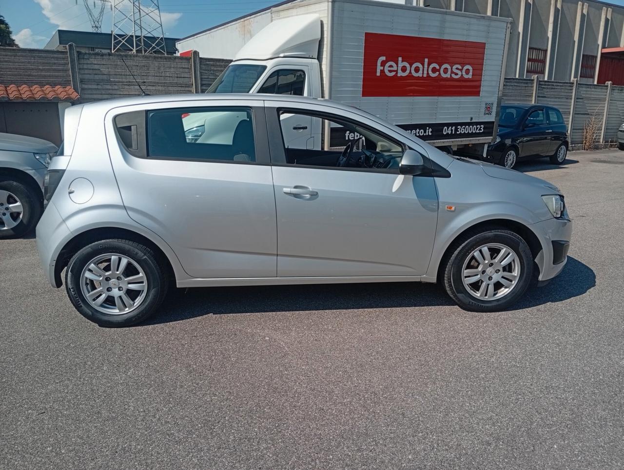 Chevrolet Aveo 1.2 86CV GPL 5 porte LS NEOPATENTATI OK