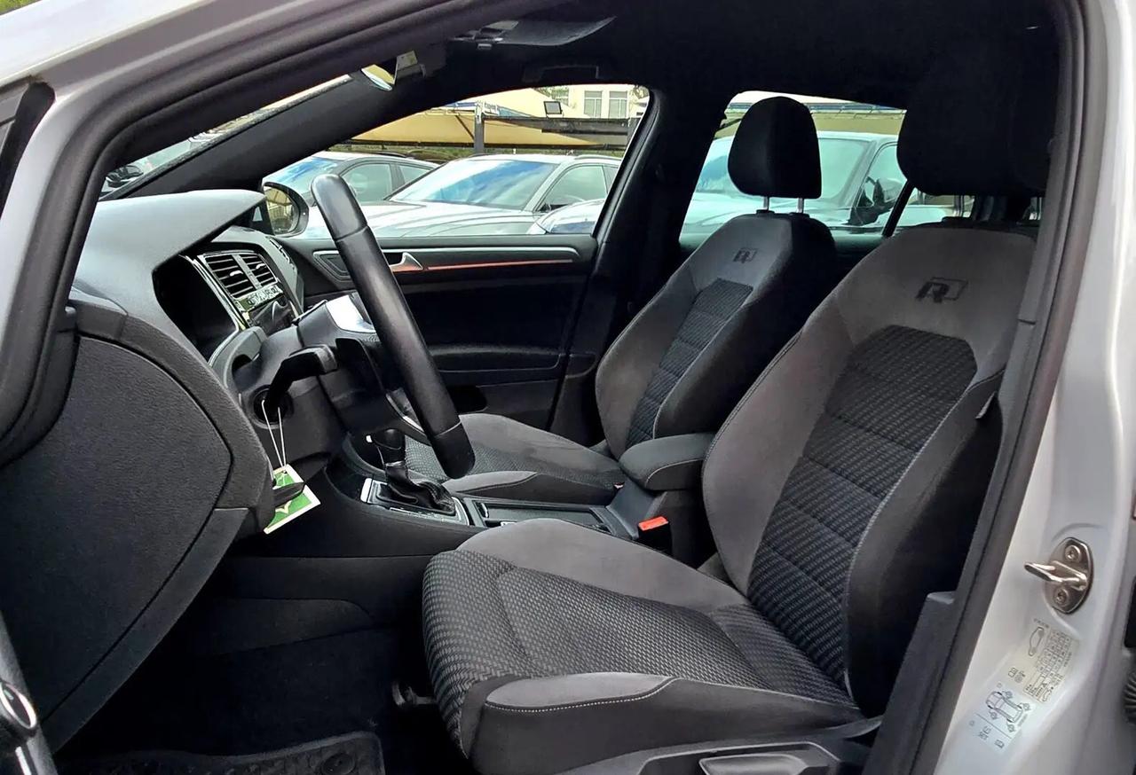 Volkswagen Golf 5p 1.6 tdi R line 115cv dsg grigio gesso