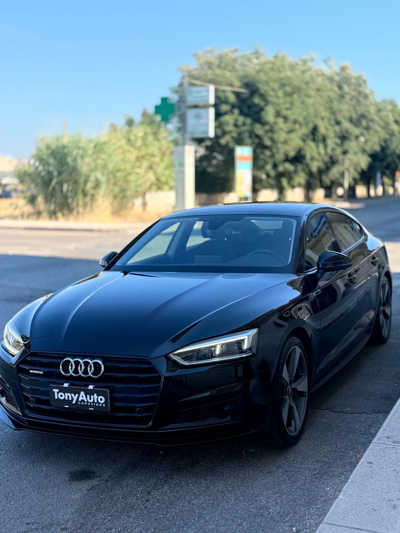 Audi A5 SPORTBACK 2.0 tdi S line edition TOTAL BLACK quattro s-tronic VIRTUAL COCKPIT,ANDROID AUTO,NAVI,APPL