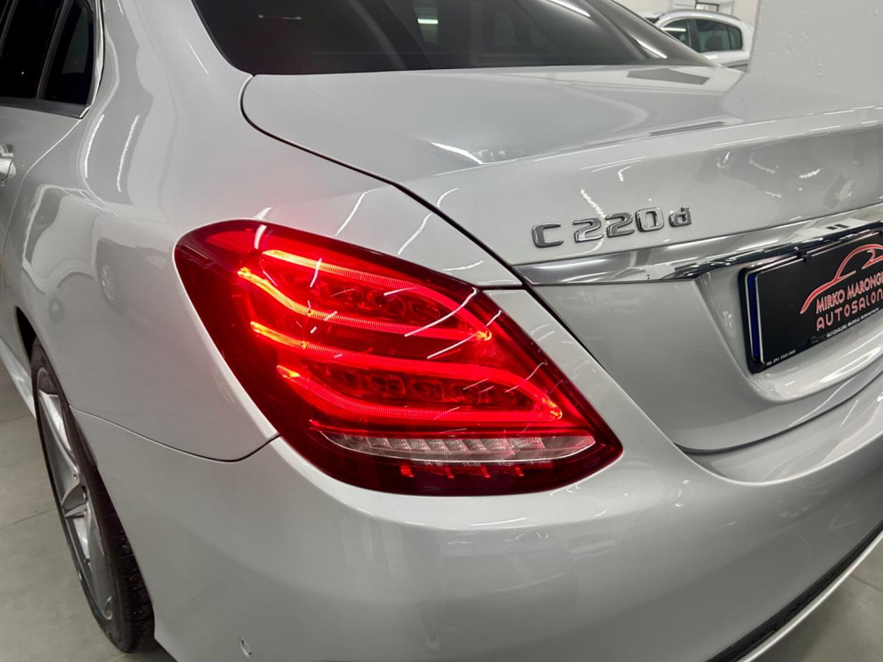 Mercedes classe C 220 Premium AMG finanziabile