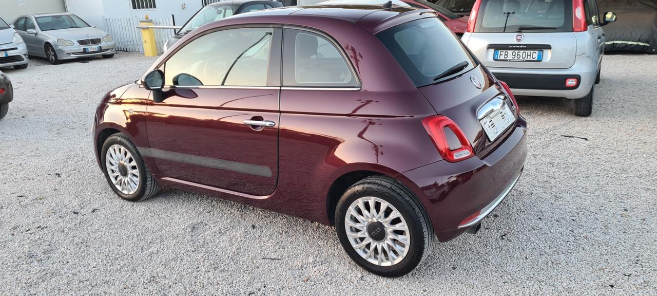 Fiat 500 1.2 Lounge NESSUN OBBLICO DI FINANZIAMENTO NEO PATENTATI GAR. 12 MESI