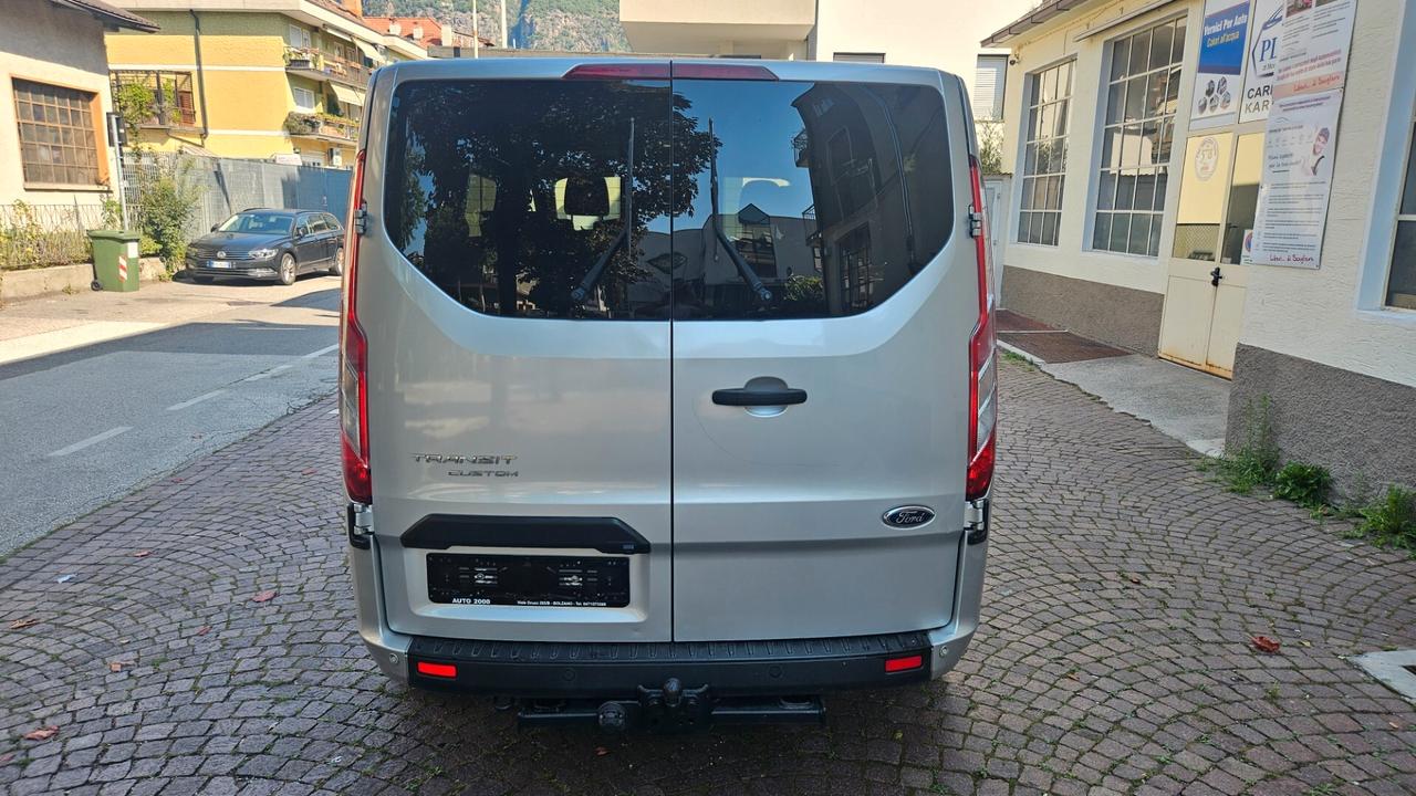Ford Transit Custom 320 2.0 TDCI 130 CV 8 POSTI - DOPPIO CLIMA-GANCIO
