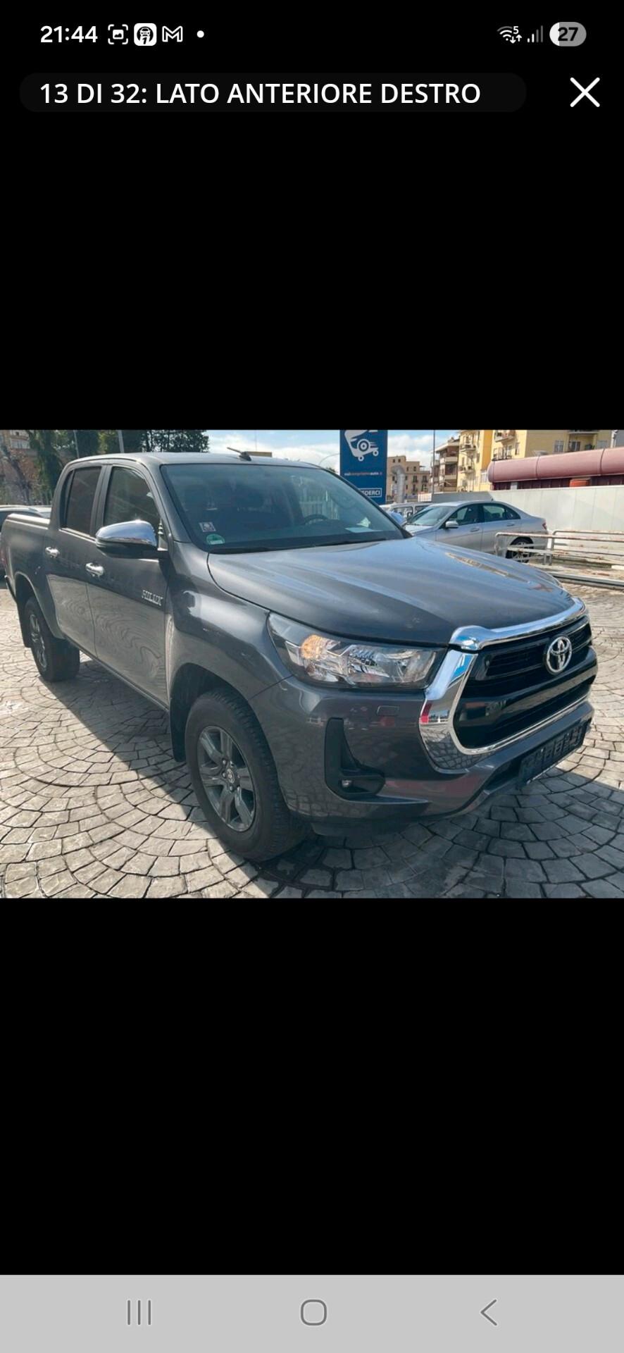 Toyota Hilux 2.4 D-4D 4WD 4 porte Double Cab Comfort