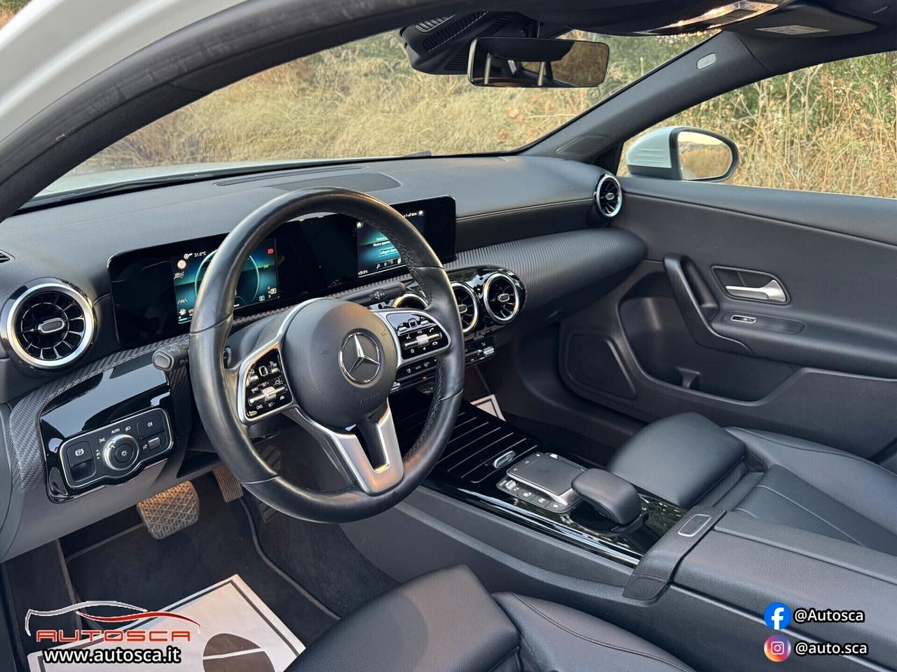 Mercedes Classe A 180 d Automatic TETTO-ACC-PELLE