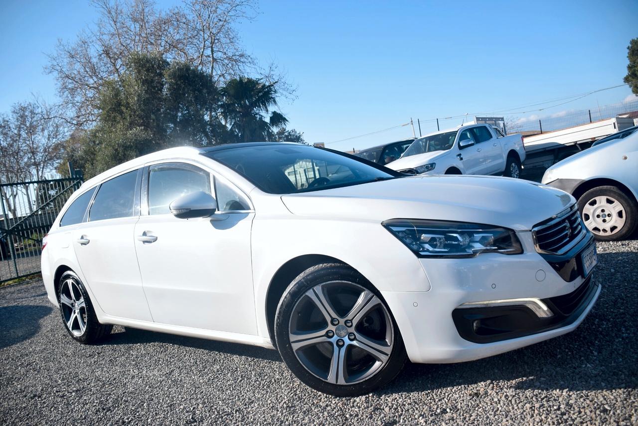 Peugeot 508 SW 2.0BlueHDi 180CV AUTOM. EAT6 Allure-TETTO-NAVI-FULL LED-CRUISE-SENSORI-CAM
