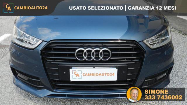AUDI A1 SPB 1.6 TDI 116 CV Admired+Sline Esterno Cerchi17°