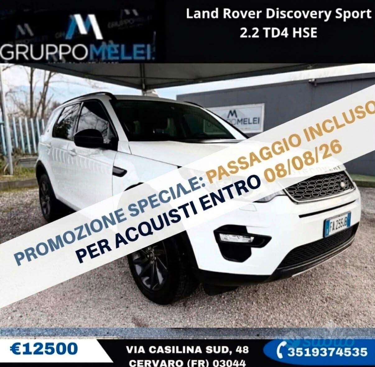 Land Rover Discovery Sport 2.2 TD4 HSE