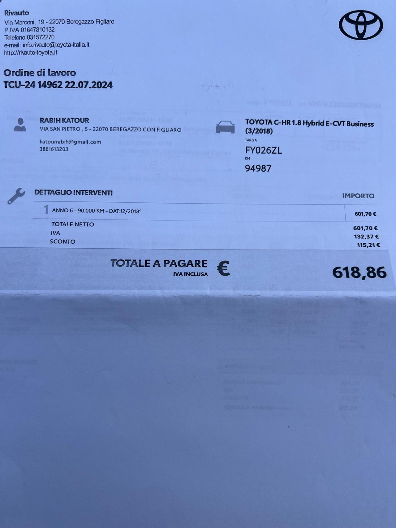 Toyota C-HR 1.8 Hybrid E-CVT Style+*TOYOTA APPROVED GARANZIA