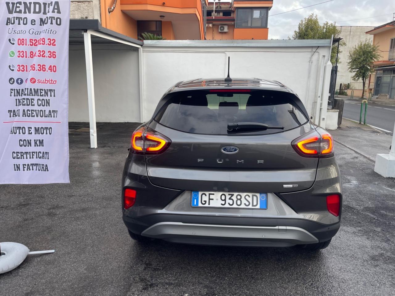 Ford Puma 1.0 EcoBoost Hybrid 125 CV S&S Titanium KM CERTIFICATI FORD!!!