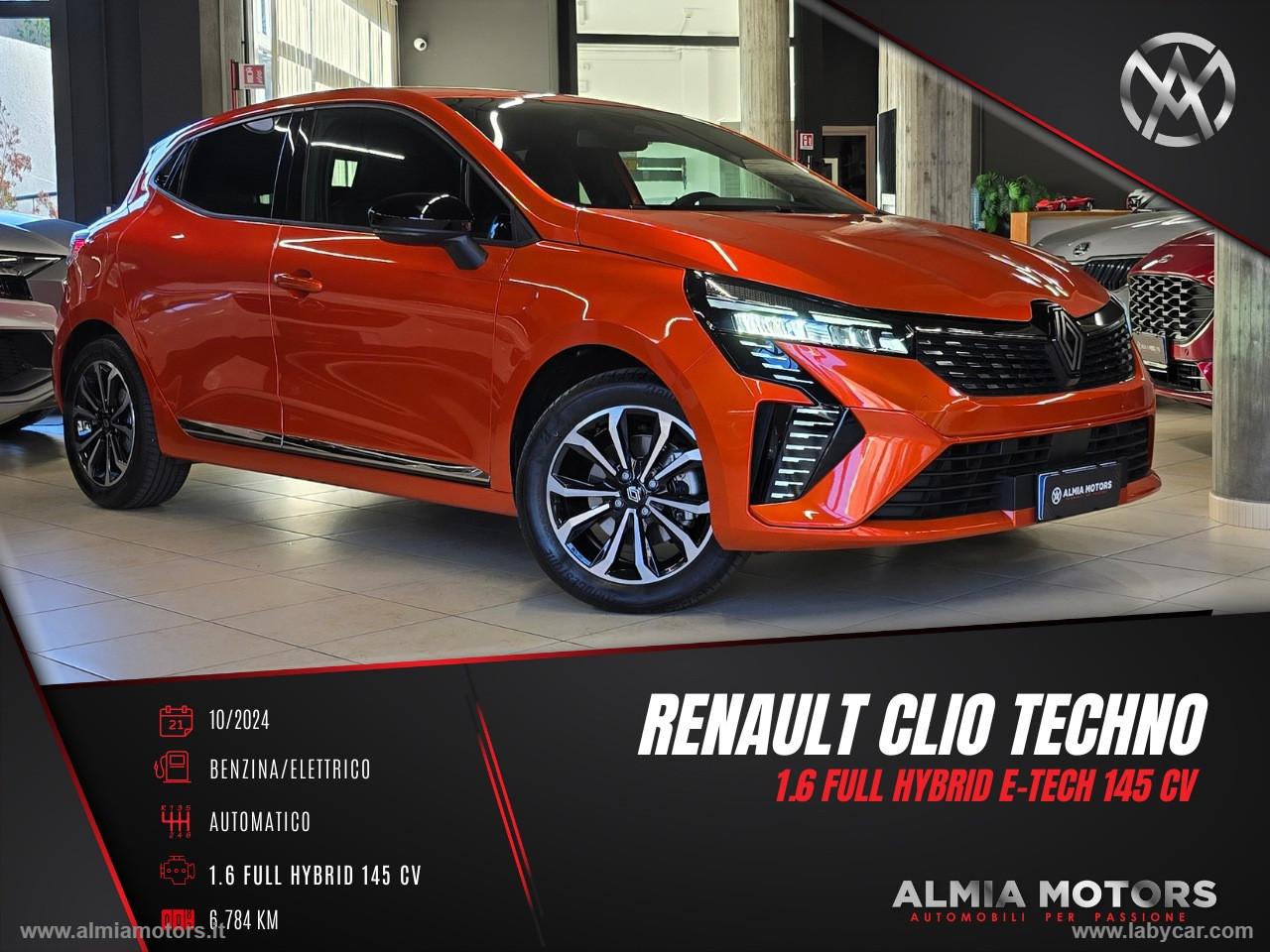 RENAULT Clio Full Hybrid E-Tech 145 CV Techno