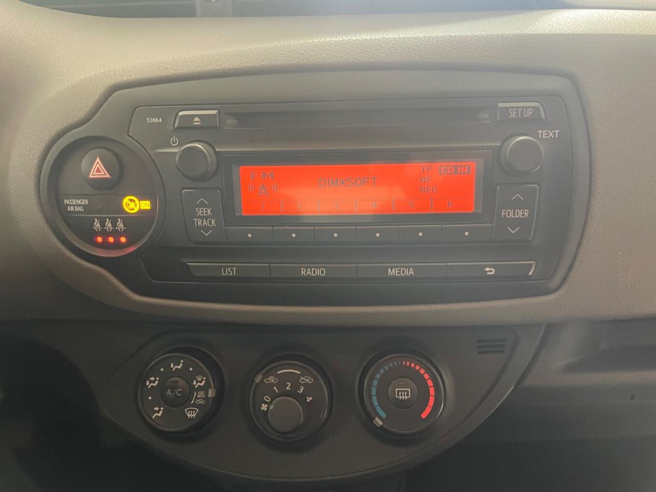 TOYOTA YARIS 1.4 D-4D 5 PORTE ACTIVE