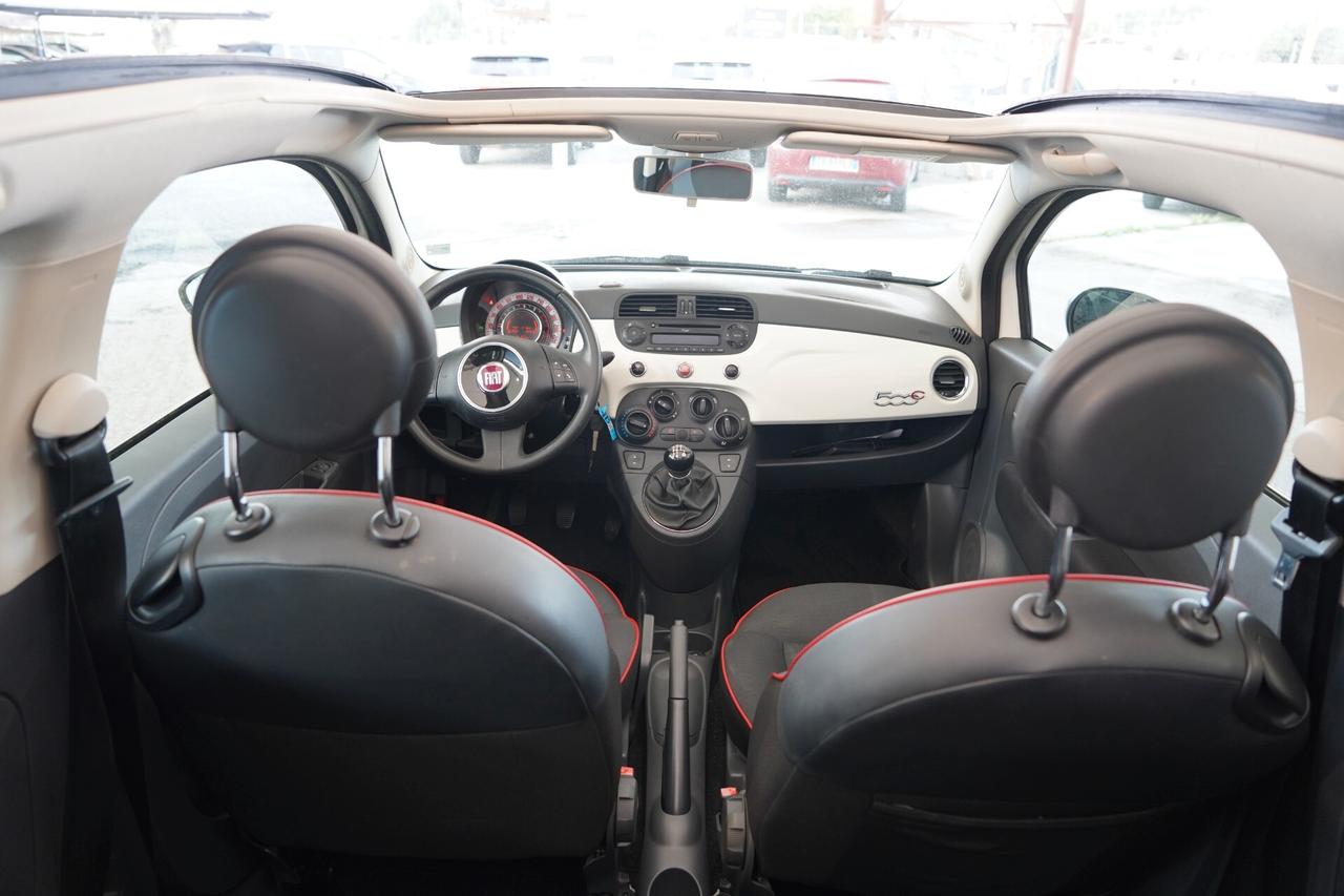 Fiat 500 C 1.2 Lounge 69Cv 74000 Km