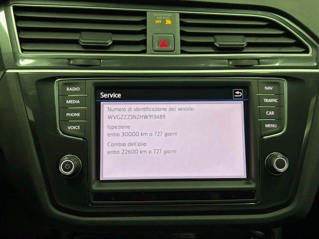 VOLKSWAGEN Tiguan 2.0 TDI DSG 4MOTION GARANZIA