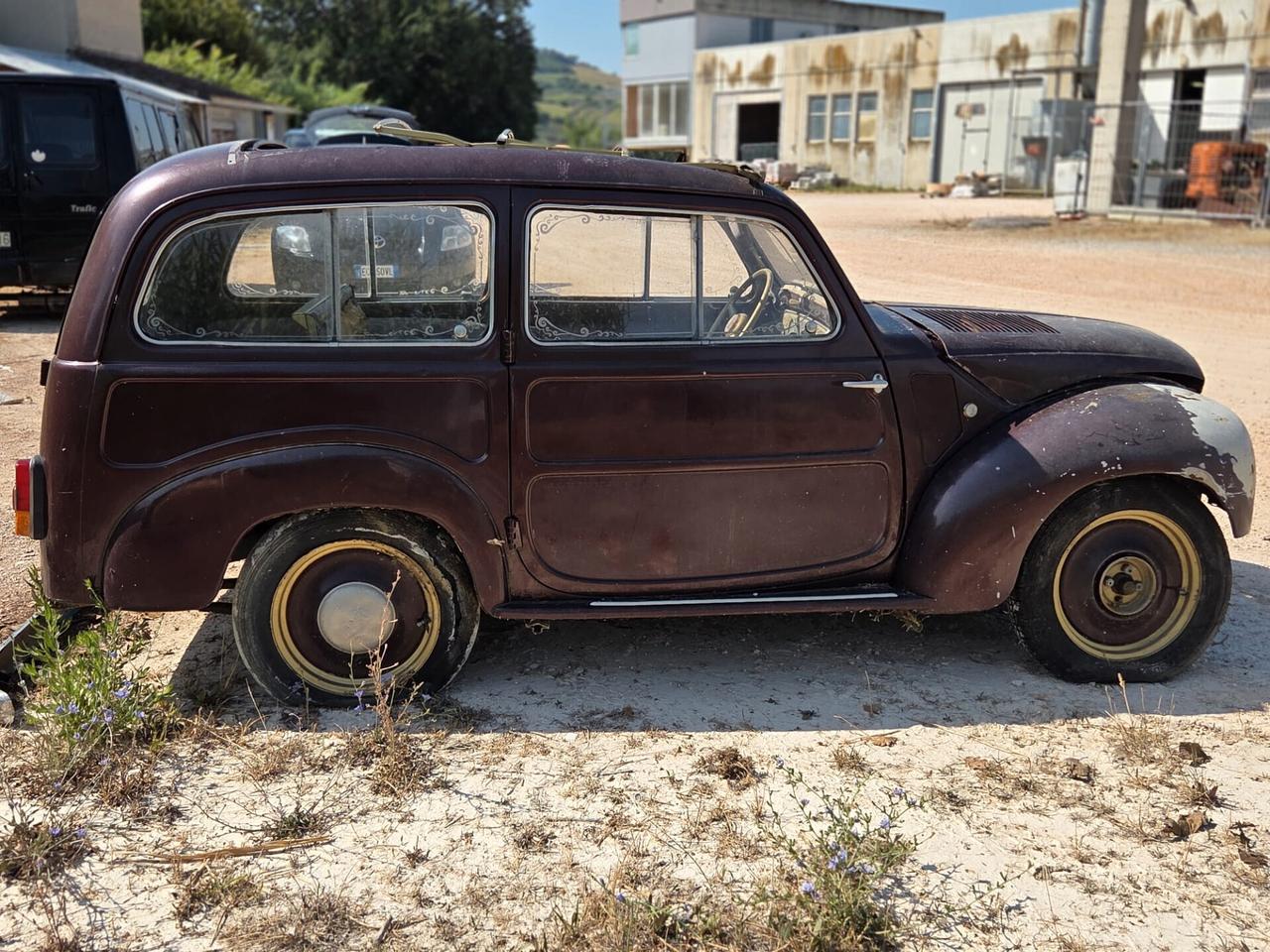 Fiat Topolino 500C BELVEDERE METALLICA -DA RESTAURO-