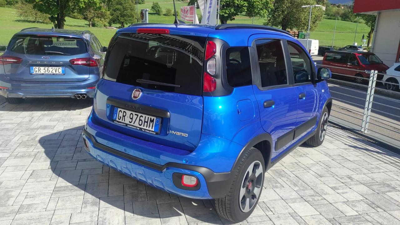 FIAT PANDA CITY CROSS 1.0 IBRIDA 70CV BLU ITALIA