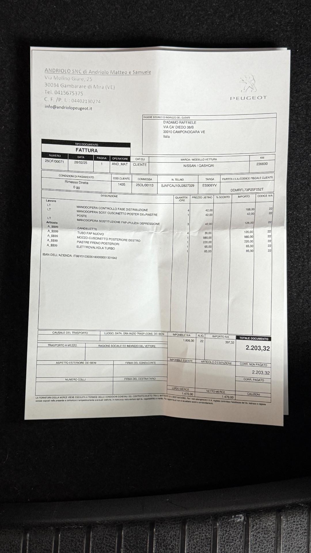 Nissan Qashqai 1.5 dCi DPF Tekna