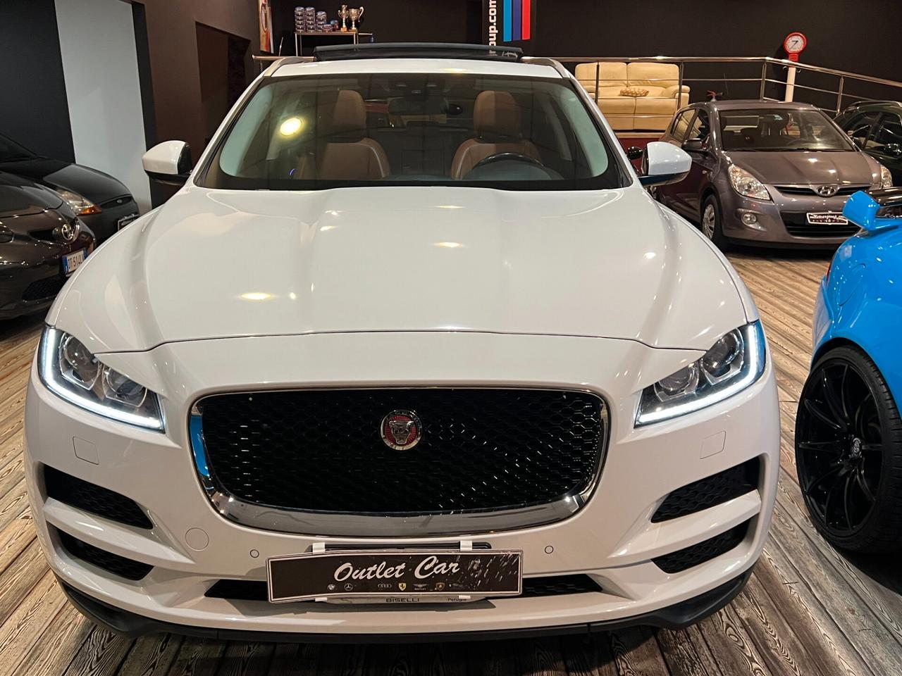 JAGUAR F-PACE 2.0d AWD PORTFOLIO/VIRTUAL TETTO/UNICO PROPRIETARIO