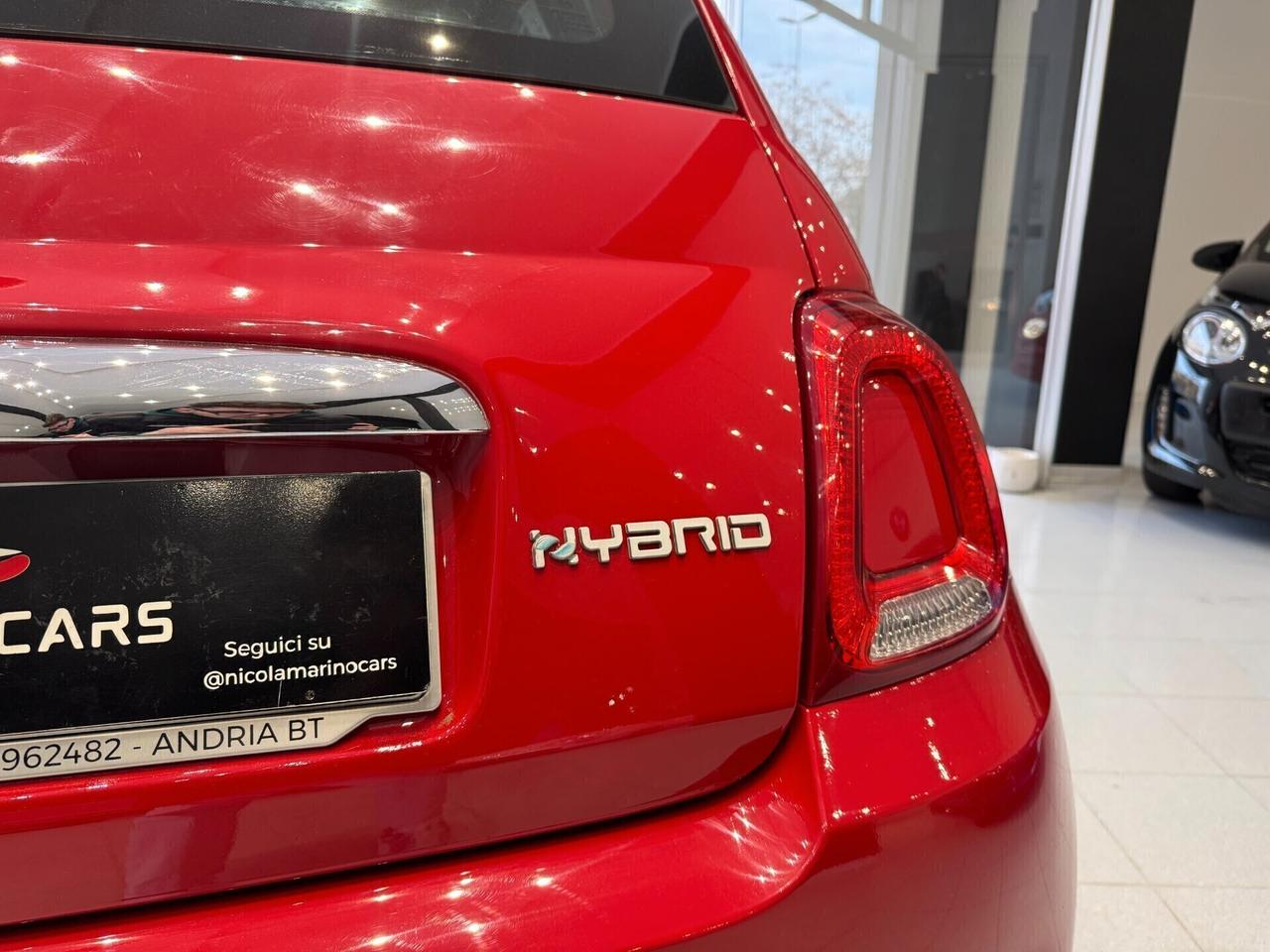 Fiat 500 1.0 Hybrid Lounge "NAVI"