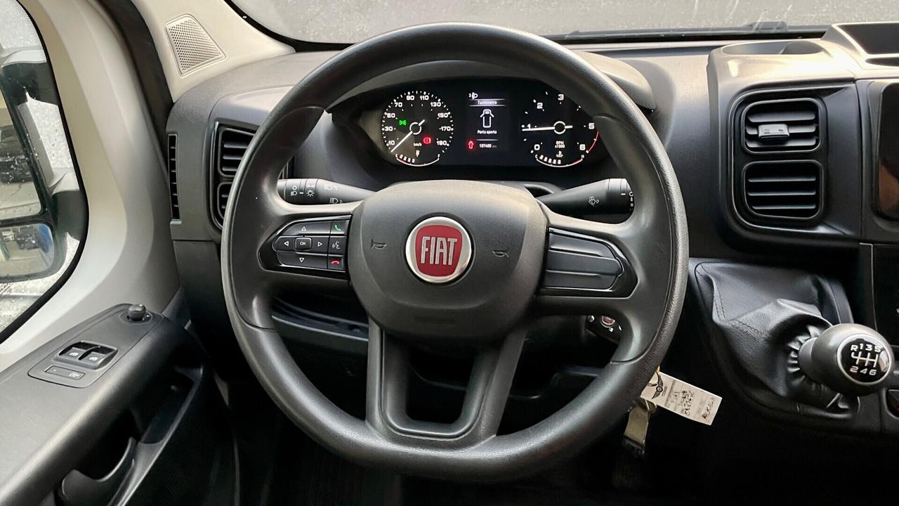 FIAT DUCATO 35 2.2 MJT PM-TM LAMIERATO 140CV - TELECAMERA POSTERIORE, PORTA SCORREVOLE, NEOPATENTATI