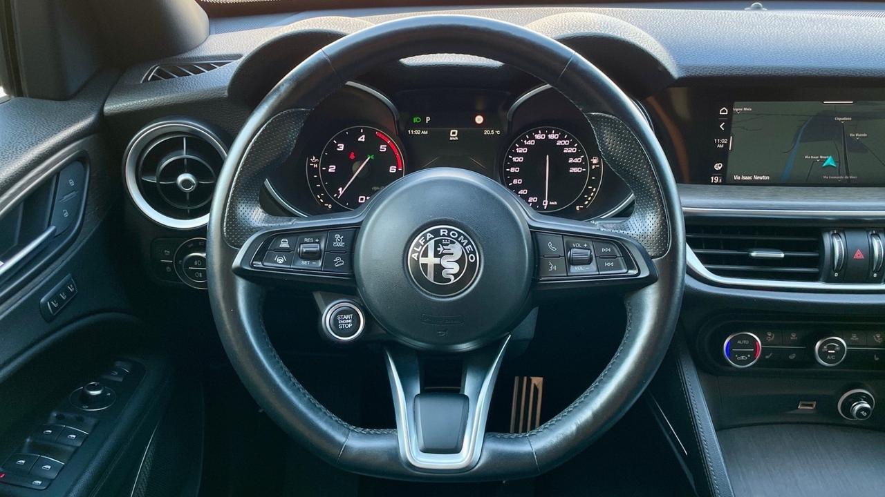ALFA ROMEO STELVIO 2.2 Q4 TI TURBODIESEL 210CV - VOLANTE E SEDILI IN PELLE RISCALDABILI, MEMORIA