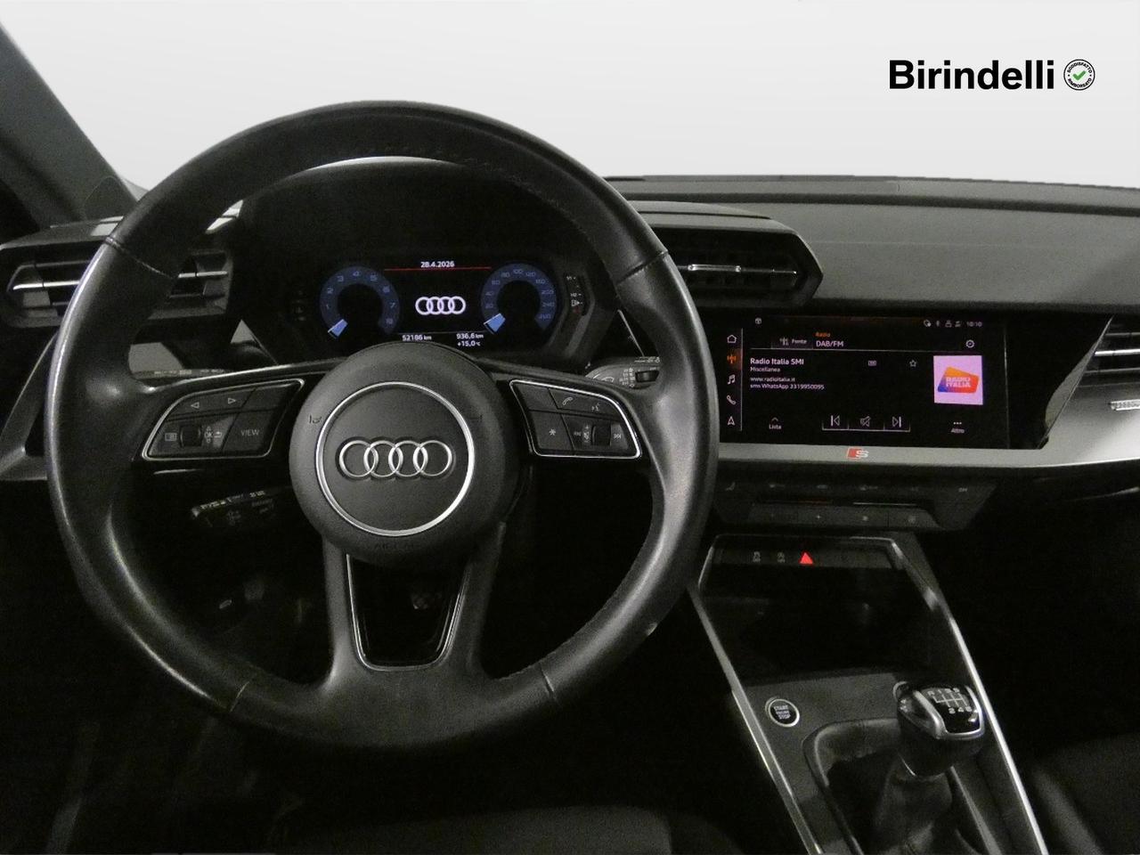 AUDI A3 4ª serie - A3 SPB 30 TFSI