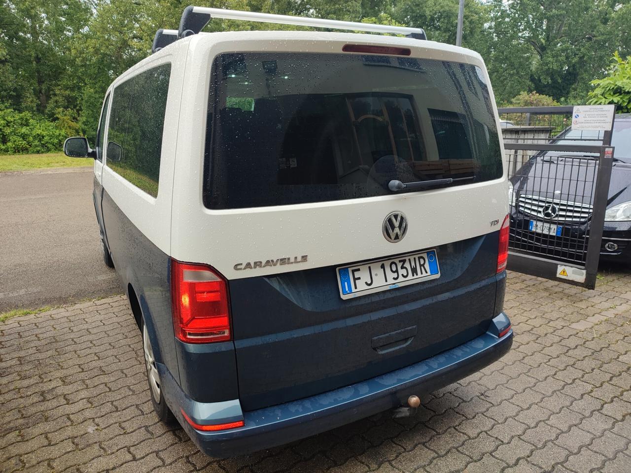 VOLKSWAGEN CARAVELLE 2017 DIESEL EURO6B 6POSTI GANCIO TRAINO