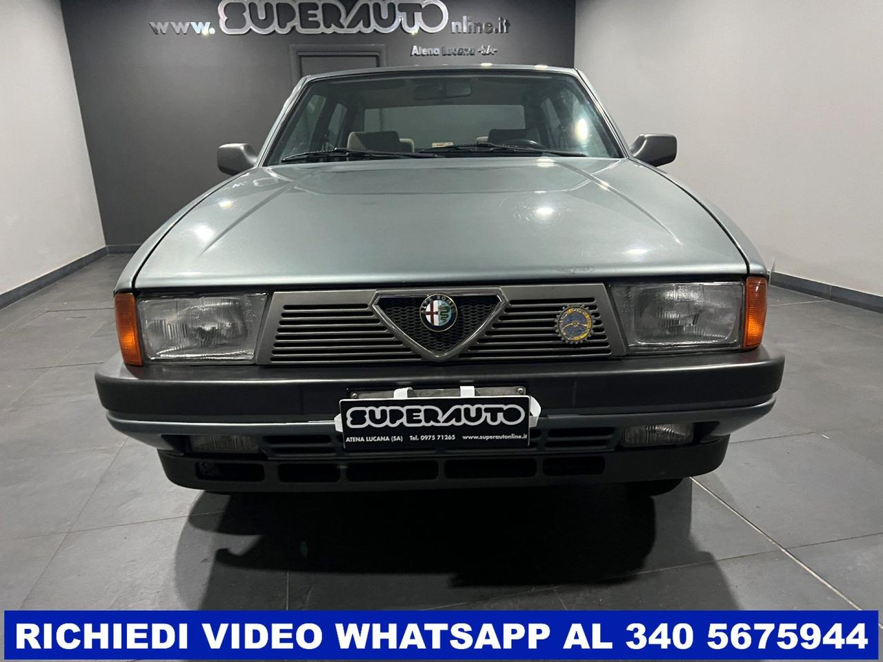 Alfa Romeo 75 1.6 CARBURATORI 1986 PRIMA SERIE / TARGA (TO) ASI