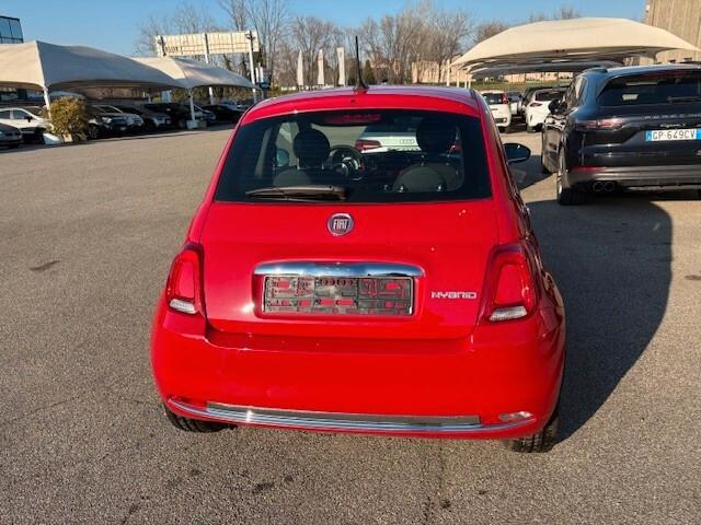 Fiat 500 1.0 Hybrid Red
