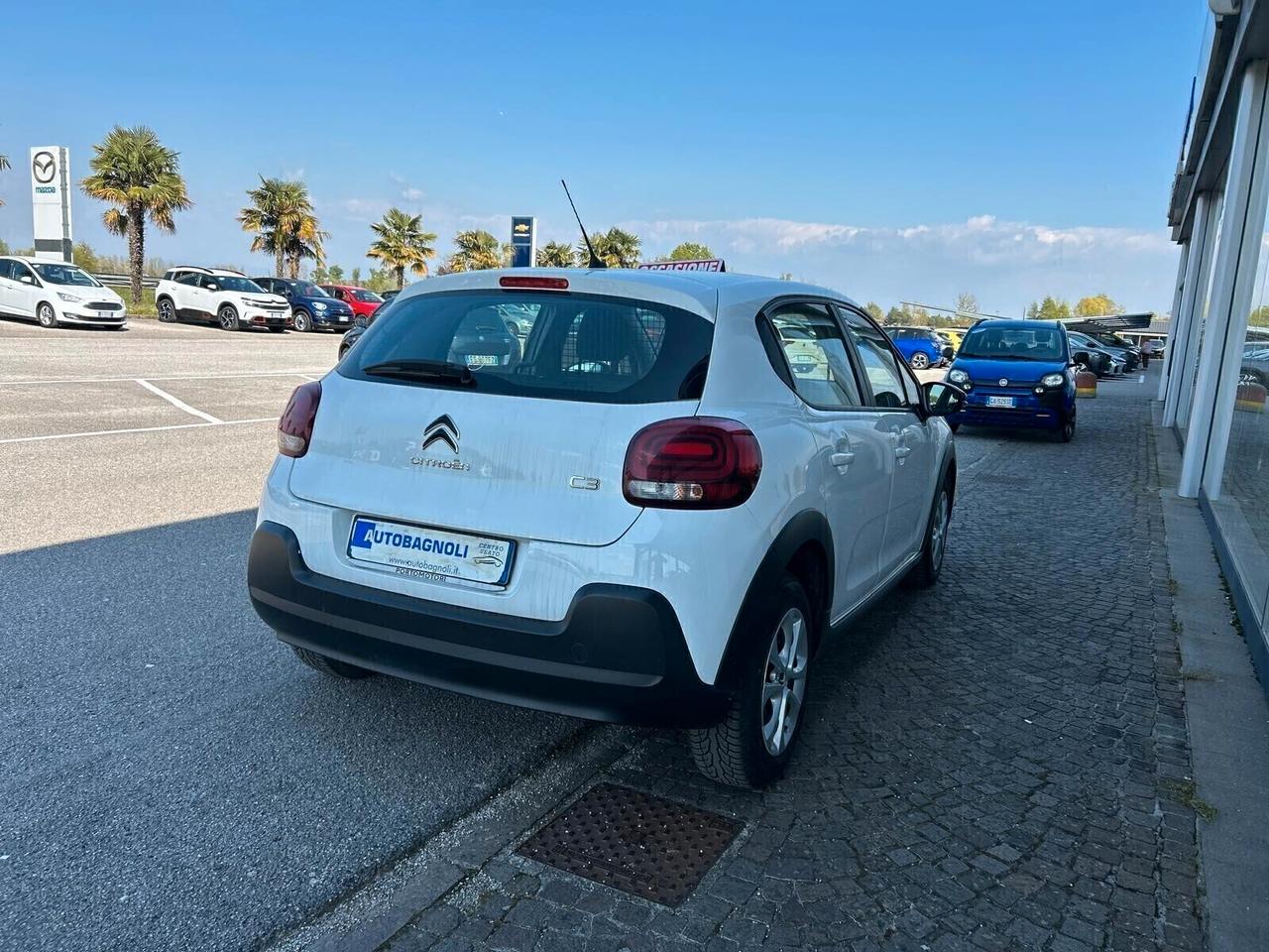 Citroen C3 VAN FEEL 1.5 BlueHDi 100 2 posti N1 SPOTICAR