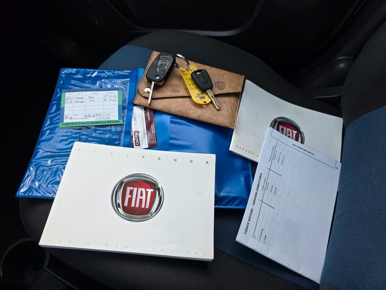 FIAT PANDA NATURAL POWER 2012 PERFETTA DI TUTTO