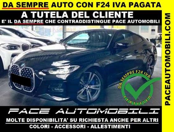 BMW 430 i MSPORT M-SPORT M SPORT LED PDC 19" PELLE ACC HUD
