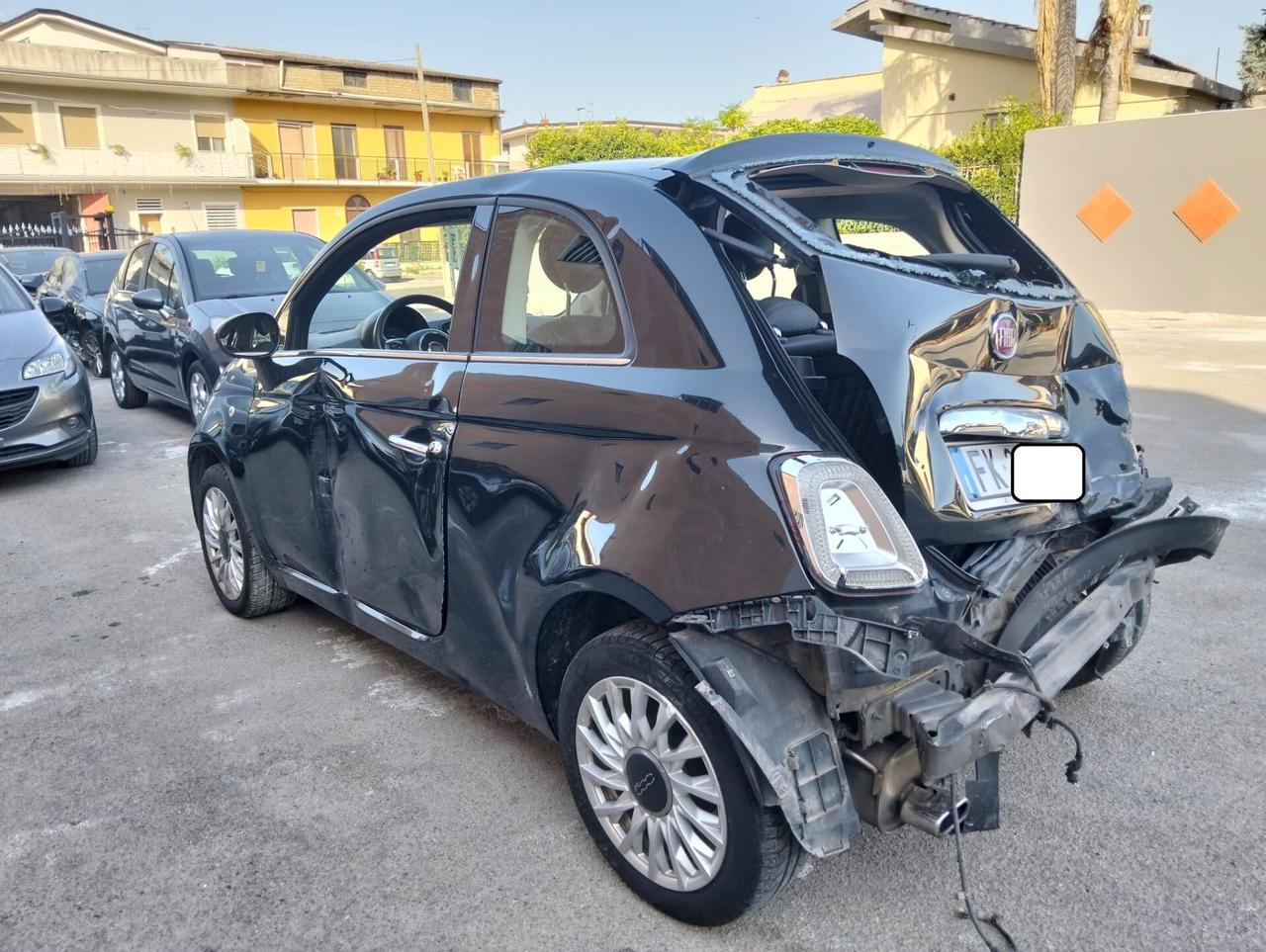 Fiat 500 1.3 Multijet 95 CV Lounge 2017 SINISTRATA