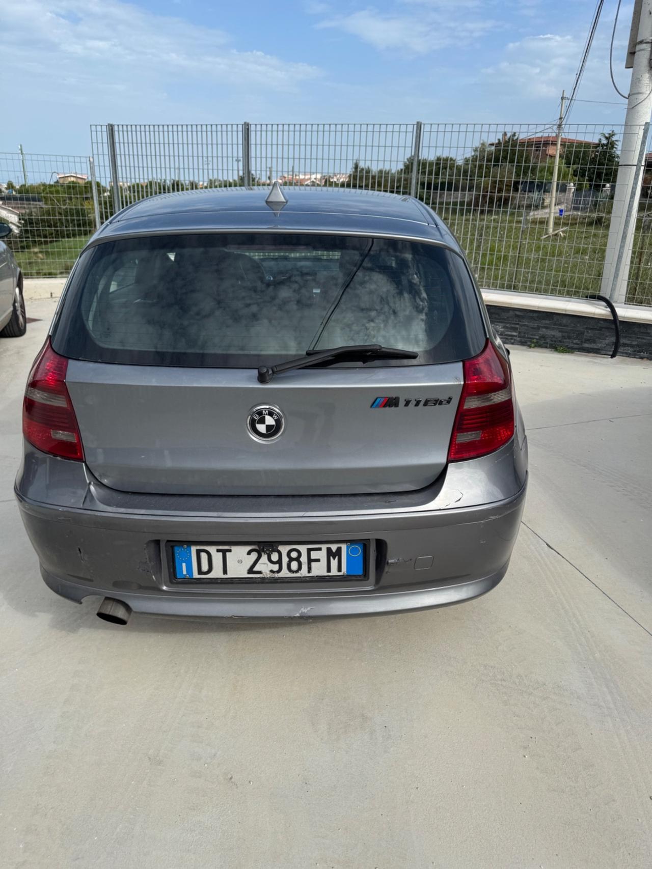 Bmw 118 118d cat 5 porte Futura DPF