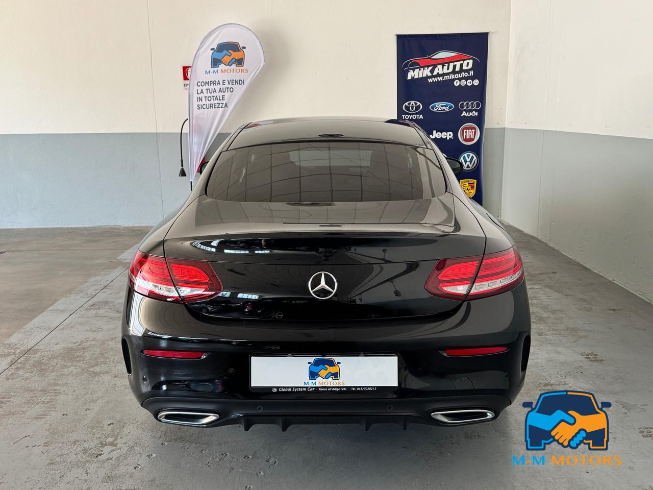Mercedes C 220 D Premium Plus 9G-Tronic Plus Coupe Tetto Pano