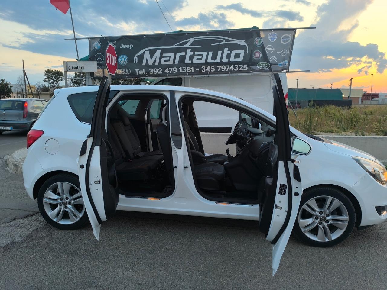 OPEL MERIVA 1.4 TURBO 120CV GPL 1 PROPRIETARIO KM 97.000