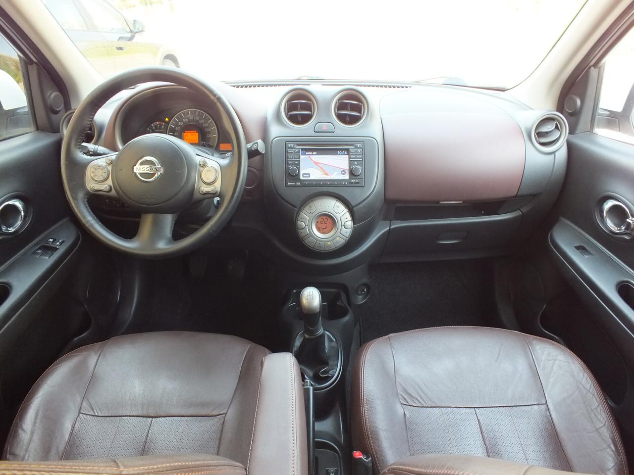 NISSAN MICRA 1.2 12V 5/P TEKNA NAVI-PELLE-UNIPROPRIETARIO