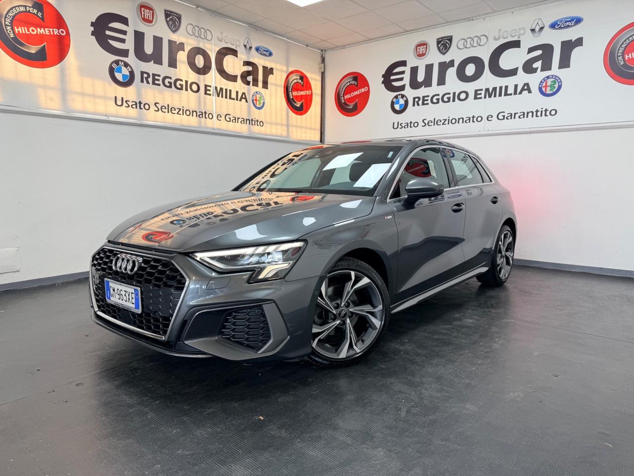 Audi A3 SPB 30 2.0 TDI 116CV S tronic S line edition 06/2023 NEOPATENTATI EURO 6D TEMP