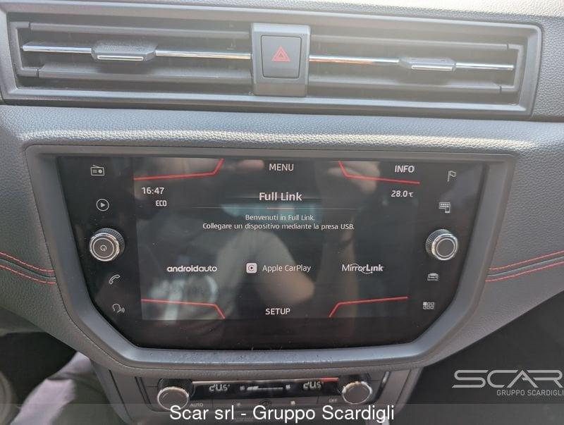 Seat Arona Arona 1.0 EcoTSI 115 CV FR *PREZZO REALE NON VINCOLATO A FINANZIAMENTO*